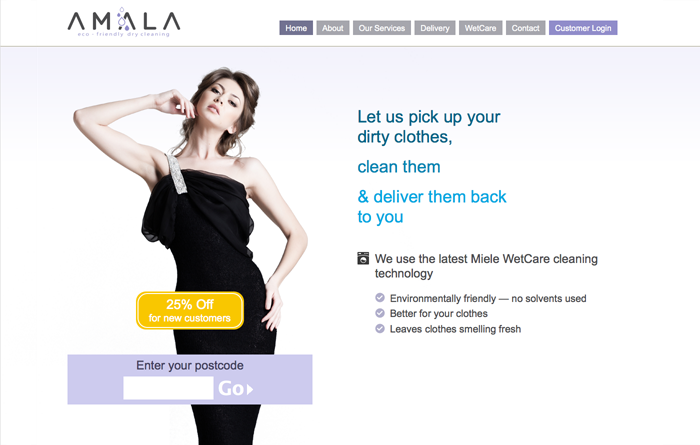 Amala Clean — clothes cleaning service