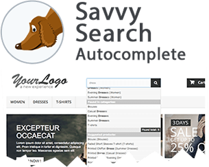 Savvy Search Autocomplete for PrestaShop