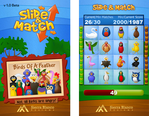 Slide & Match Game Design